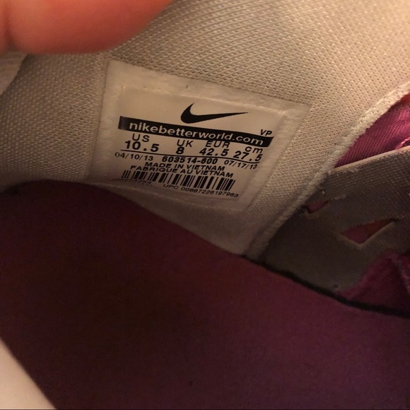 SOLD Nike Zoom Hyperquickness 10.5 2013 pink - Picture 7 of 8